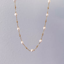 Load image into Gallery viewer, WHITE PEARL ROSARY | NECKLACE