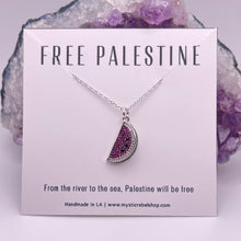 Load image into Gallery viewer, FREE PALESTINE | NECKLACE