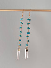 Load image into Gallery viewer, TURQUOISE CRYSTAL | EARRINGS