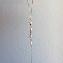 Load image into Gallery viewer, LONG PEARL | LARIAT NECKLACE