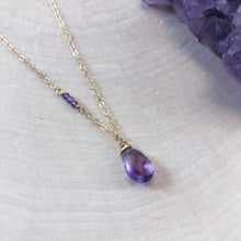Load image into Gallery viewer, amethyst necklace