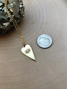 EYE HEART GOLD | NECKLACE