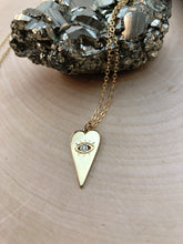 Load image into Gallery viewer, EYE HEART GOLD | NECKLACE