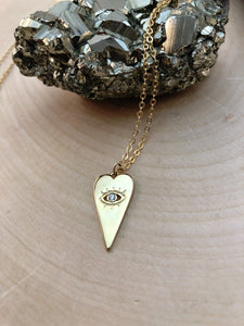 EYE HEART GOLD | NECKLACE