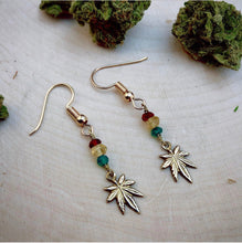 Load image into Gallery viewer, rasta earrings