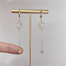 Load image into Gallery viewer, AS ABOVE SO BELOW | HUGGIE EARRINGS