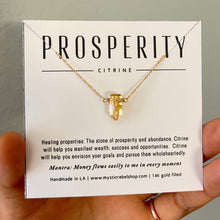 Load image into Gallery viewer, MINIMAL CITRINE | NECKLACE