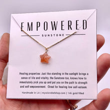 Load image into Gallery viewer, SUNSTONE | NECKLACE