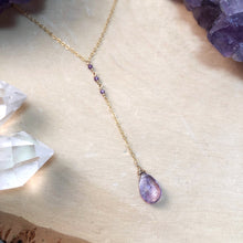 Load image into Gallery viewer, AMETHYST MAGIC | LARIAT NECKLACE