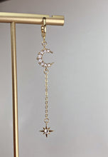 Load image into Gallery viewer, AS ABOVE SO BELOW | HUGGIE EARRINGS