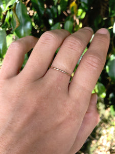 SIMPLE GOLD | STACKING RING