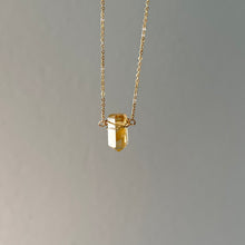 Load image into Gallery viewer, MINIMAL CITRINE | NECKLACE
