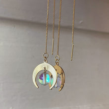 Load image into Gallery viewer, MOONWATER | THREADER EARRINGS