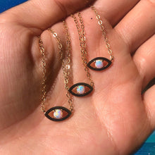 Load image into Gallery viewer, OPAL EVIL EYE | CHOKER NECKLACE