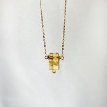 Load image into Gallery viewer, MINIMAL CITRINE | NECKLACE