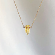 Load image into Gallery viewer, MINIMAL CITRINE | NECKLACE