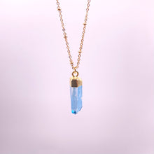 Load image into Gallery viewer, AQUA AURA QUARTZ | NECKLACE