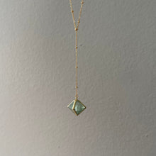 Load image into Gallery viewer, GREEN FLOURITE | LARIAT NECKLACE