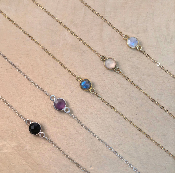 MINIMAL GEMSTONE | CHOKER
