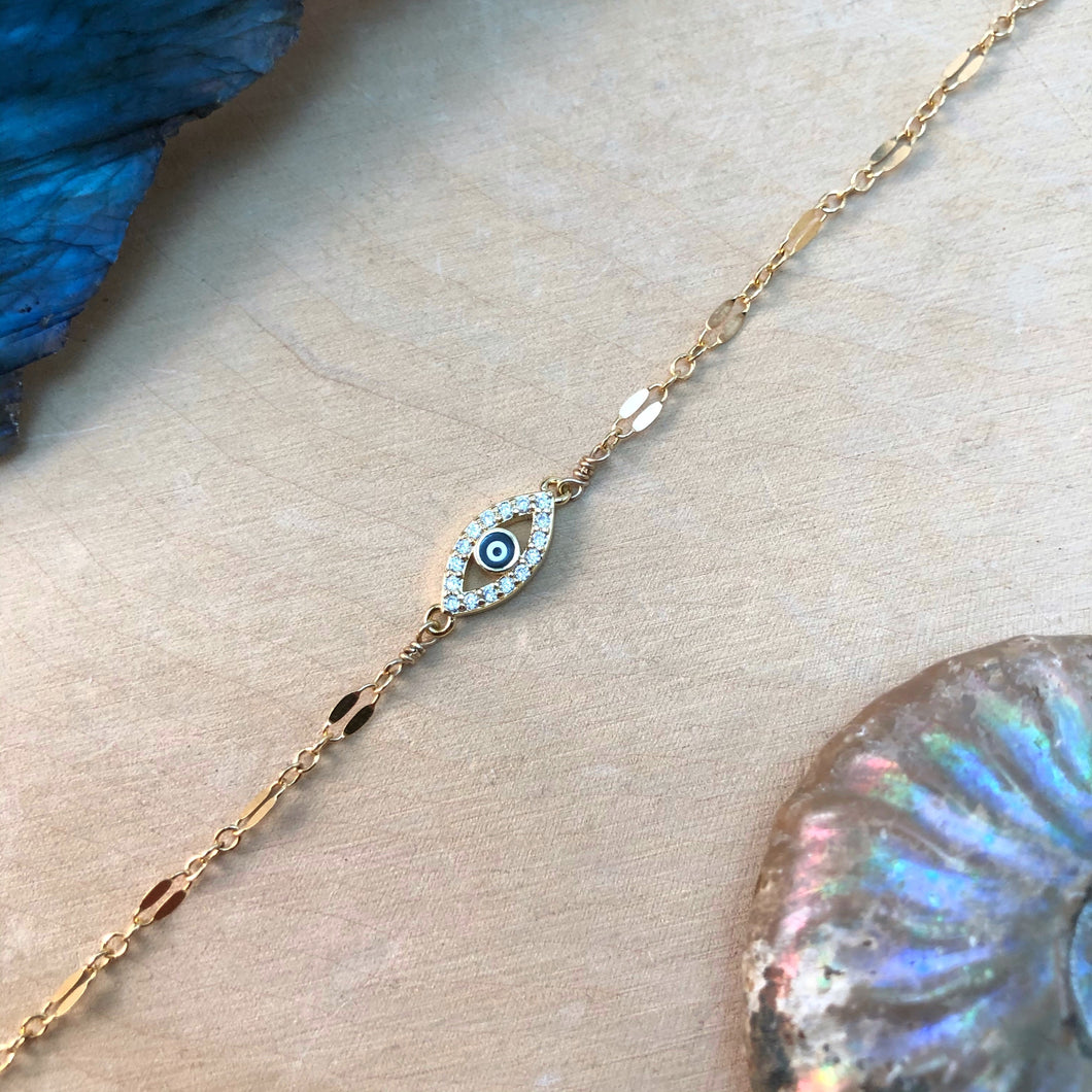 SPARKLY EVIL EYE | BRACELET