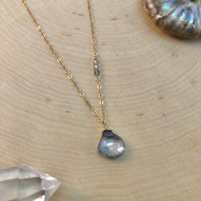 TANZANITE QUARTZ | NECKLACE