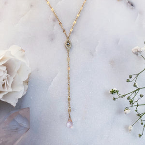 EYE LOVE YOU | LARIAT NECKLACE