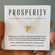 Load image into Gallery viewer, MINIMAL CITRINE | NECKLACE