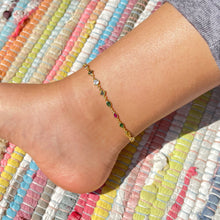 Load image into Gallery viewer, IRIS MULTIGEM | ANKLET