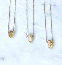 Load image into Gallery viewer, MINIMAL CITRINE | NECKLACE